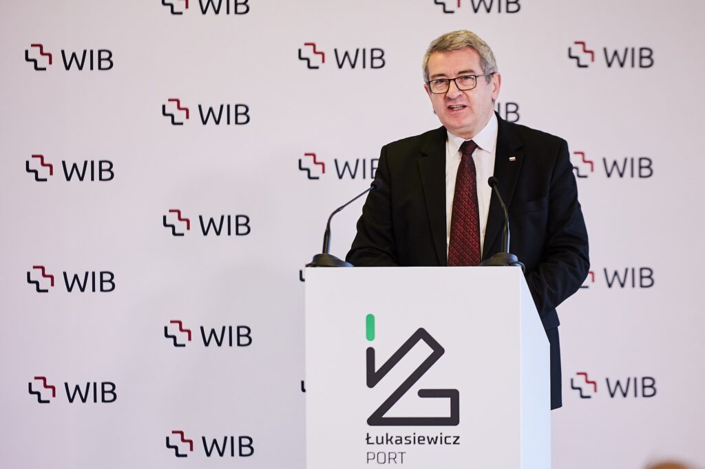Przemowa Wojciecha Murdzka podczas podpisania umowy o finansowaniu WIB