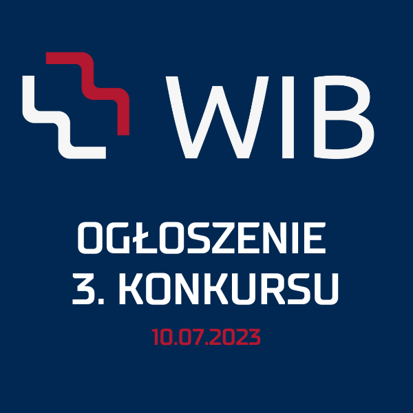 Trzeci konkurs WIB ogłoszony